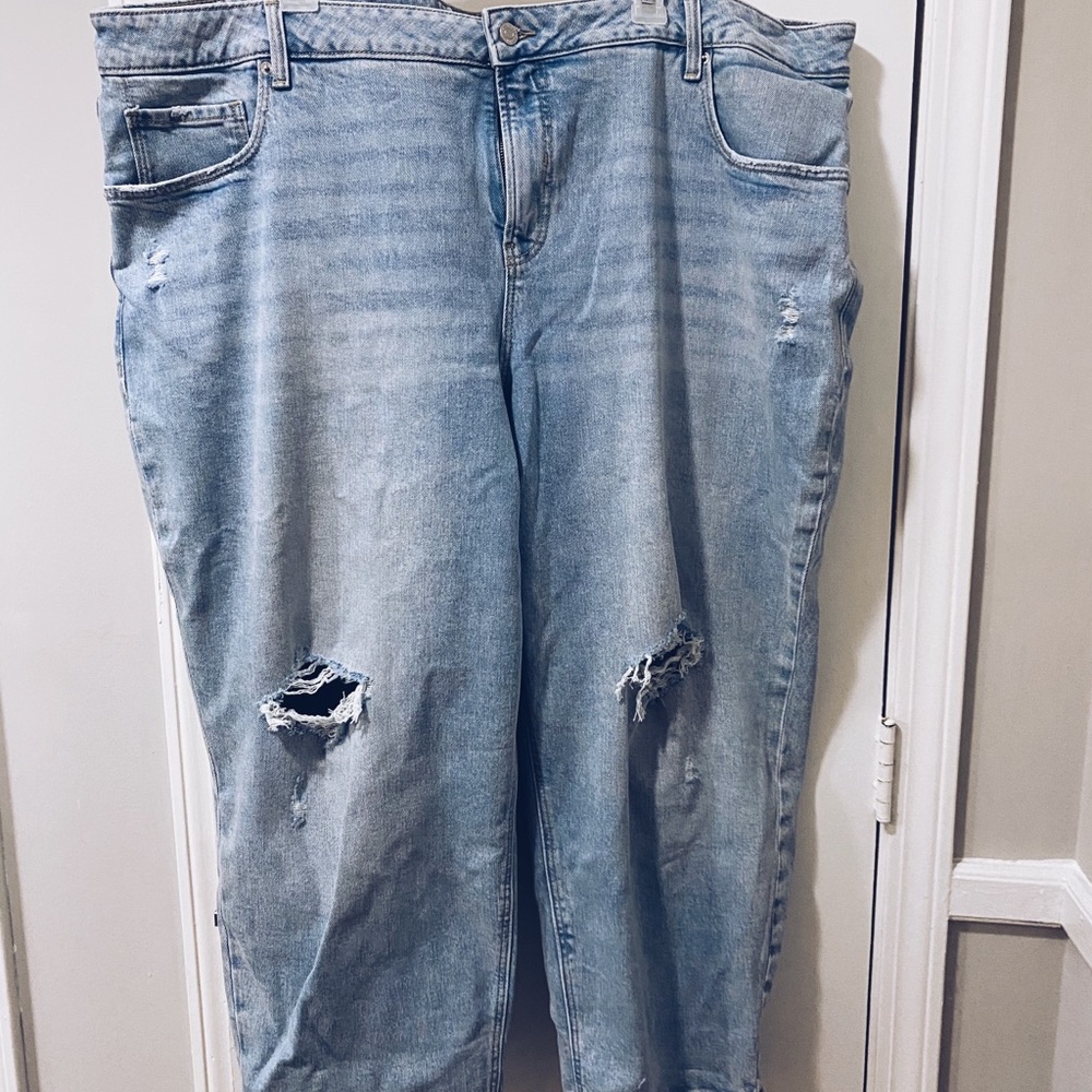 Old Navy Plus Size High Waisted Straight Jeans
